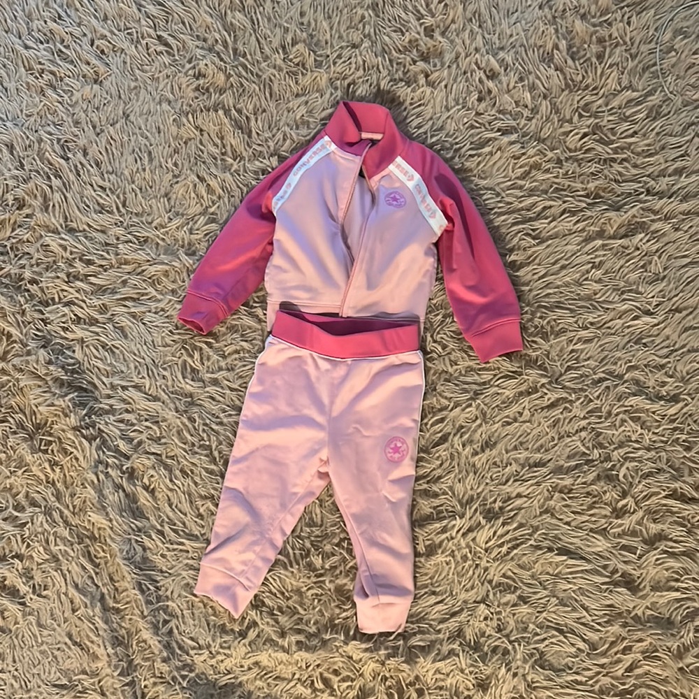 Converse Pink Tracksuit